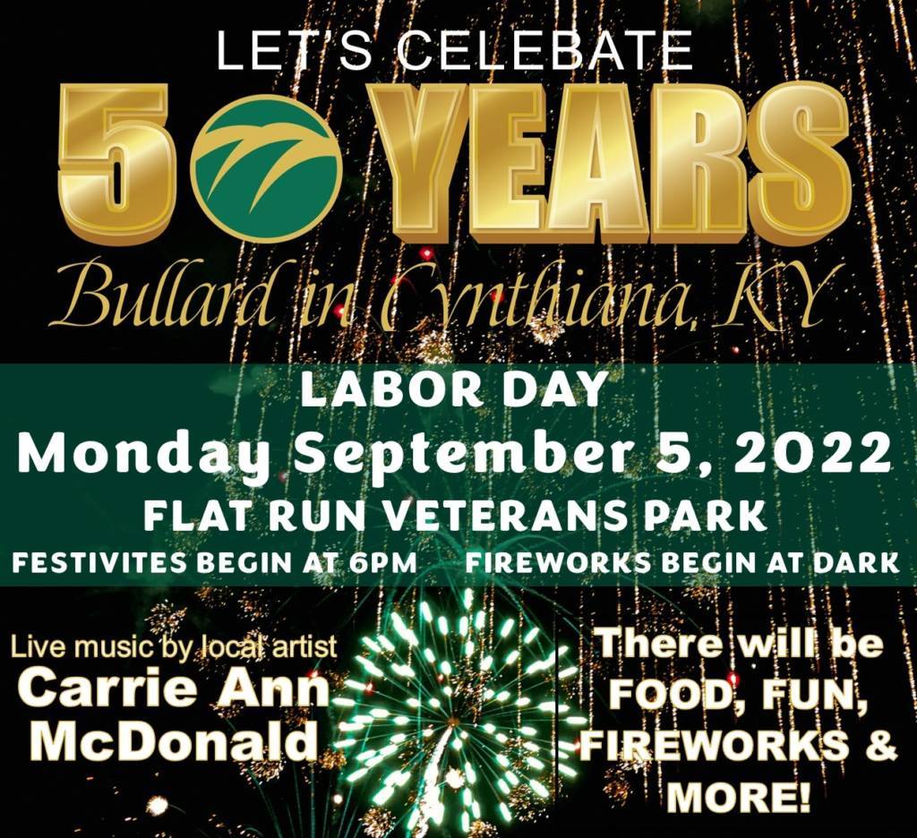 Bullard Events Will Celebrate 50th Year in Kentucky