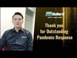 Bullard Presents Outstanding Pandemic Response Recognition to Channel Partners