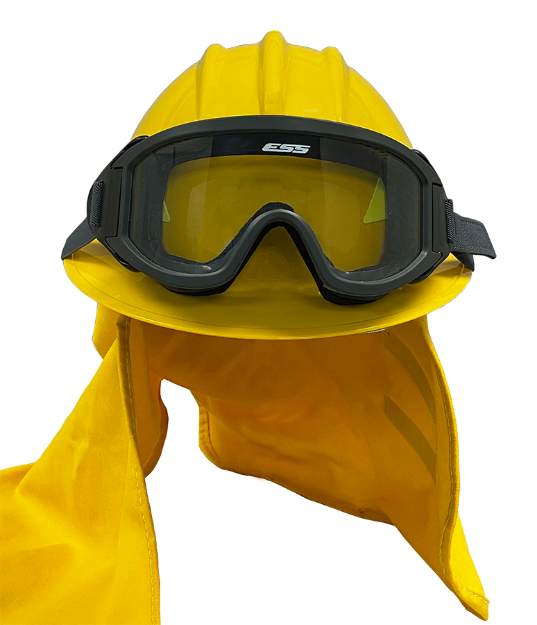 Wildland Helmet Protects Firefighter from Serious Head Injury