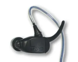 the bullard bcx system includes an all-in-one audio device with a speaker and in-ear microphone